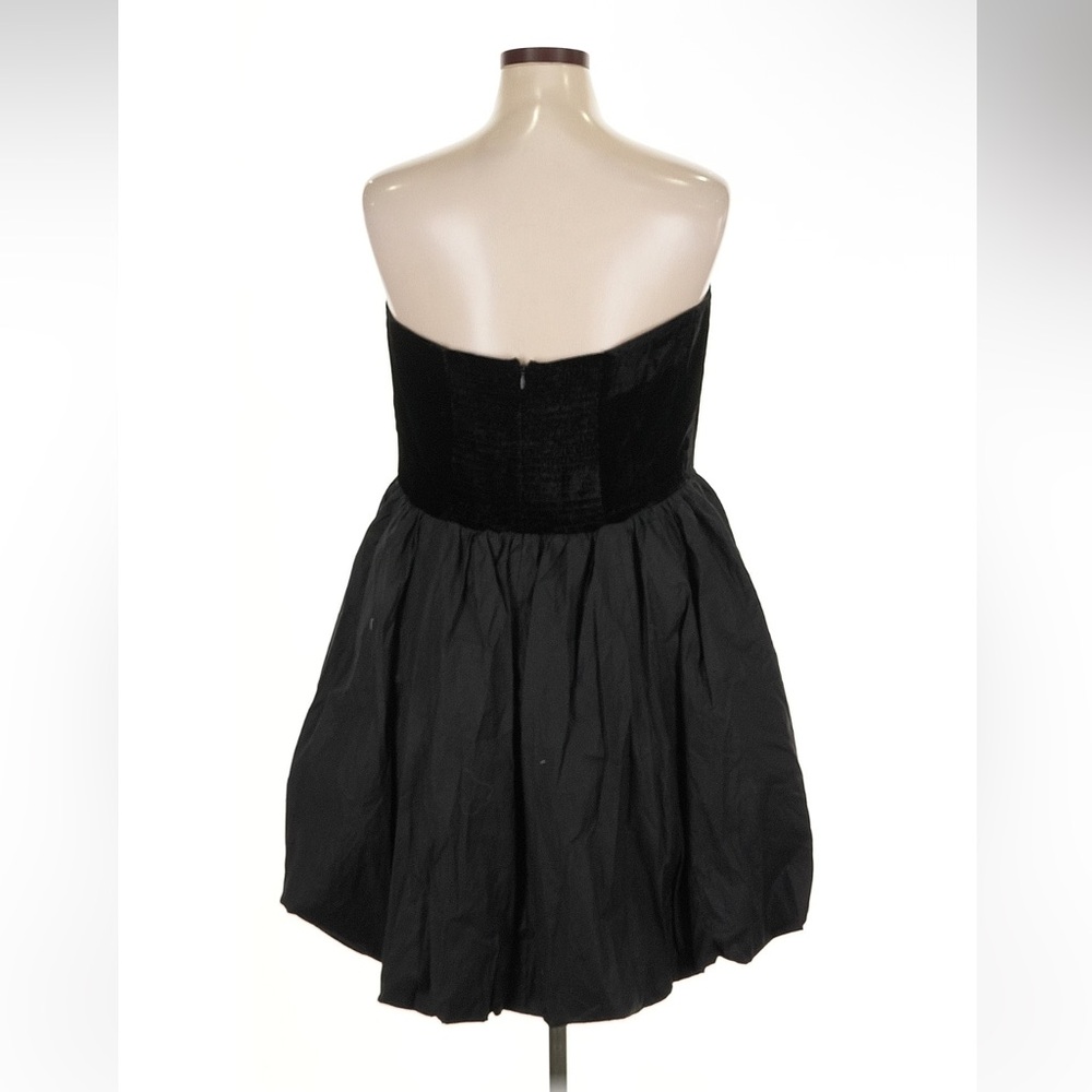 Reformation Black St. Louis Velvet Mini Dress - Picture 8 of 8